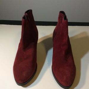 Women’s Baby Silk Wine Ankle Boot